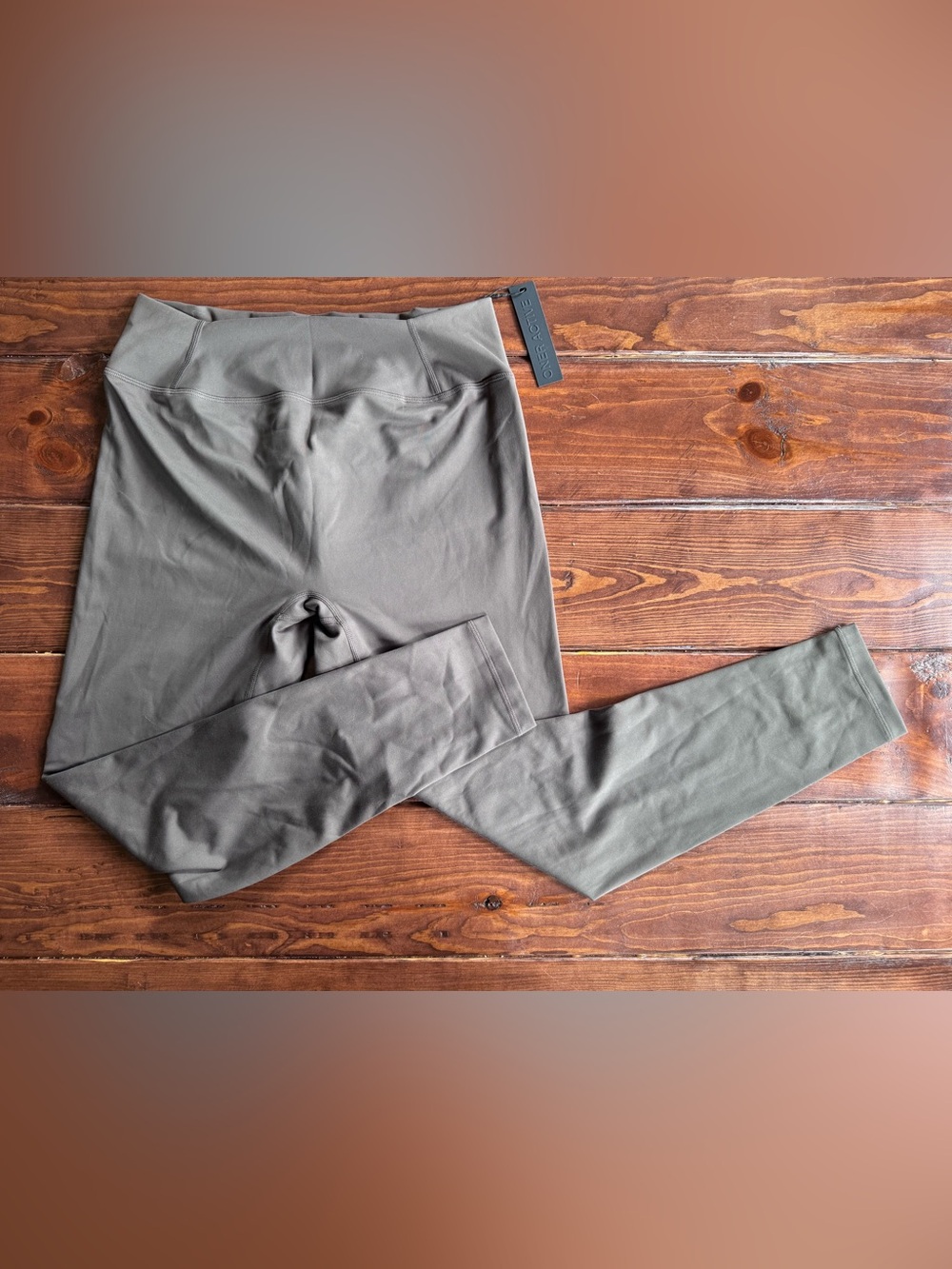 Oner Active Timeless High Waisted Leggings Deep Taupe XXL NWT
